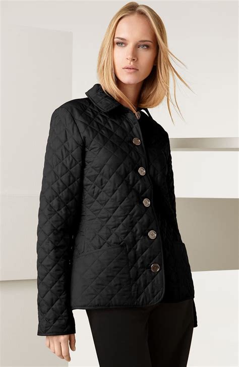 burberry quilted jacket green|Burberry quilted jacket nordstrom.